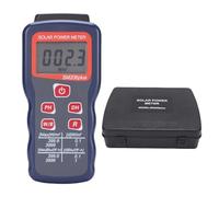 Hiraith Professional Solar Power Meter with Digital Display, Dual Unit Switchable 0.1-3999W/m² Range, Handheld Solar Irradiance Tester for Laboratory, Meteorology & UV Research