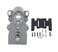 Hiraith RC Gear Box, Aluminum CNC Vertical Gear Box for SCX10 1/10 RC Car Upgrade Parts, Efficient Transmission System, Adjustable Gear Ratio, Simple Maintenance (Ti Color)