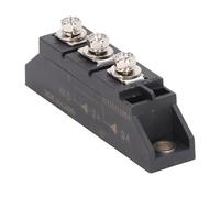 Hiraith Rectifier Power Module, 1600V 3 Terminal Diode Bridge, Copper Plate Cooling, 2 in 1 Out, Practical & Efficient, PV DC System, 2500V AC Insulation Voltage, 150℃ Highest Temp (MDK 30A 1600V)