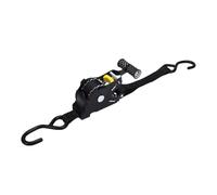 Hiraith Retractable Tie Down Strap 1 Inch 10 Feet | Padded handle, secure locking mechanism, durable polyester material, 750 pounds working load