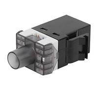Hiraith RJ45 Module 180 Degree, Compact Network Connector | ABS material, Support EIA/TIA Standards, Single port, Dust cover included