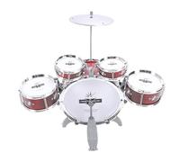 Hiraith Toddler Drums Set, Kids Drums Set for Toddlers, Jazz Drums Set for Kids with 5 Drums Percussion Musical Instruments, Inspires Children Interest & the Potential in Music