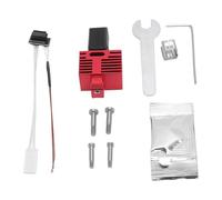 Hiraith TZ4.0 3D Printer Hotend Kit with 0.4mm Hardened Steel Nozzle, All Metal High-Temp 500℃ Hot End for P1S/P1P/X1/X 1C/X1E, Supports 500mm/s Speed & Carbon Fiber Printing