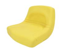Hiraith Universaling Tractor Seats, Heavy Duty PVC & Steel Construction, Waterproofing & Ergonomic High Back Design for Lawn Mower, Forklift, Excavator, Bulldozer