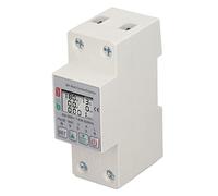 Hiraith WiFi Smart Energy Meter Switch, Mobile Phone Remote Control Real Time Display for Tuya Energy Circuit Breaker,Multifunction Protector with Metering AC85-300V 63A