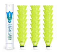 HIRALIY Badminton Birdies, Nylon Badminton Shuttlecocks with Stability Durability for Baseball Batting Practice Training, High Speed Birdie Balls for Backyards Indoor Outdoor Sports Activities (24)