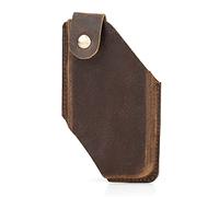Hiram Leather Cell Phone Holster Universal Hasp Waist Bag Sheath with Belt Loop Mobile Phone Pouches for Men