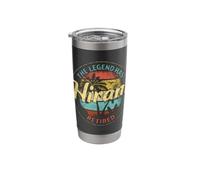 Hiram Legend Has Retired Personalized Retirement Stainless Steel Insulated Tumbler