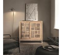 Hiram Sideboard - Carved Mango Wood - 2 Door - Small - 90cm