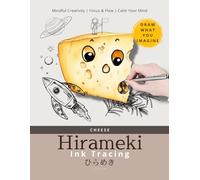 Hirameki Ink Tracing: Cheese-Inspired Textures That Transform Into Art-Perfect for Artists, Creators, and Anyone Looking for a Fun, Mindful Escape