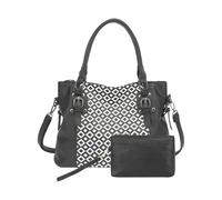 HiRiley 2PC Set Handbags Bags for Women Pu Leather Purse Crossbody Bag with Pockets Top Handle Shoulder Satchel Tote for Ladies