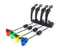 Hirisi Tackle Carp Fishing Swingers 4pcs LED Light 2.5mm Plug with Box Fishing Bite Alarm Fishing Accessories