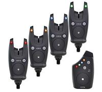 Hirisi Tackle Wireless Fishing Bite Alarm Set In Carry Bag (FBM-S5-4)