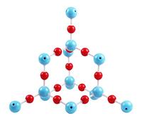 HIRNER Model Teaching Model Chemical Molecular Crystal Structure Model Diamond Graphite Silica Organic Chemistry Model Molecular Model Kit For Teaching