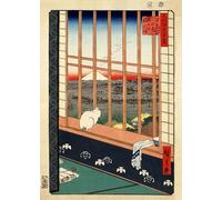 Hiroshige Japanese Poster Art Print Asakusa Rice Fields A4 and A3
