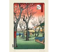 Hiroshige Japanese Poster Art Print Plum Orchardin Kamada