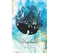 HIROSHIMA City Map Notebook: Journal with Lined Blank Pages (6x9 inches / 120 pages) | Mate Cover