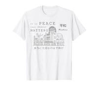 Hiroshima, It is peace that really matters, hand drawing T-Shirt