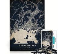 Hiroshima Japan Adult Jigsaw Puzzles 1000 Pieces Logic Skill Accurate Edge Family Bond Nice Decor (38x52cm)