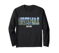 Hiroshima Japan City Hiroshima Established Vintage Design Long Sleeve T-Shirt