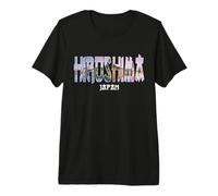 Hiroshima Japan City Hiroshima Established Vintage Design Premium T-Shirt