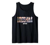 Hiroshima Japan City Hiroshima Established Vintage Design Tank Top