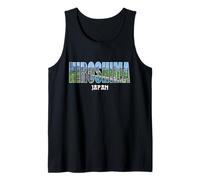 Hiroshima Japan City Hiroshima Established Vintage Design Tank Top