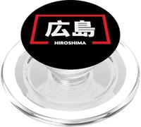 Hiroshima Japan City in Kanji Word PopSockets PopGrip for MagSafe
