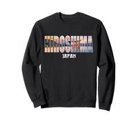Hiroshima japan Hiroshima City Established vintage Design Sweatshirt