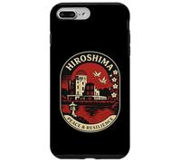 Hiroshima Peace & Resilience Retro Japan Emblem Case for iPhone 7 Plus/8 Plus