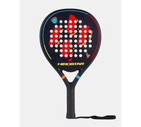 Hirostar Fighter [2026] | Padel Racket | Round Head | 100% Carbon | Beginner | Smart Hole System