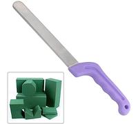HirrWill Florist Professional Cutting Knife for Flower Foam Block, Cake, Fruit, Knives for Floral Foam Block Bricks (Light Purple)