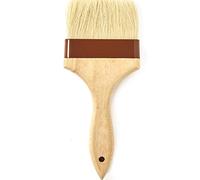 HirrWill Pro Grade, Real Wood 4in Boar Bristle Pastry Brush. Best Kitchen and Grill Brushes to Baste and Glaze Meat, Spread Butter and Marinade, or Mop BBQ Sauce. (M)