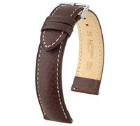 Hirsch Boston Medium 01302110-2-12 mm - Unisex - Quartz - Genuine Leather Brown 12 mm