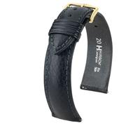 Hirsch Camelgrain Medium 01009150-1-14 mm - Unisex Black 14 mm