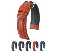 Hirsch Camelgrain No Allergy L, Golden Brown Band/Gold Upper Stitching, L - 22mm, Active