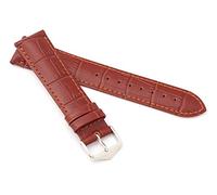 HIRSCH Duke 16mm Long Golden Brown Leather Watch Strap 01028070-1-16
