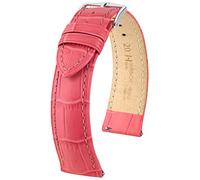 HIRSCH Duke L Italian Calf Leather Watch Strap with Alligator Embossing, 16 mm