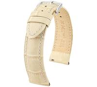 HIRSCH Duke L watch strap - Italian Calf leather - with alligator embossing, 18 mm