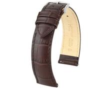 Hirsch Duke Large 01028010-2-22 mm - Unisex - Calfskin Brown 22 mm