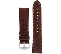 Hirsch Forest Leather Hirsch Forest 17920210-2-18 mm - Unisex - Genuine Leather Brown 18 mm