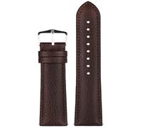 Hirsch Leather Strap For Watches Kansas M 18 Mm Braun 01502110-2-18