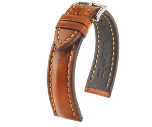 Hirsch Lucca Large 04902070-2-20 mm - Unisex - Genuine Leather 20 mm
