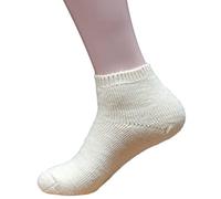 Hirsch Natur, Warm Bed/Relax Socks, 70% Wool, 30% Silk (3. UK 6.5-7 / EU 40-41, Natural)