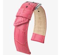 HIRSCH Princess 20mm Medium Pink Leather Watch Strap 02628125-2-20