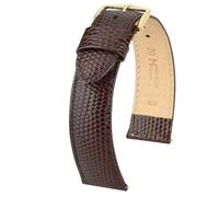 Hirsch Rainbow Medium 12302610-1-16 mm-1 - Unisex - Calfskin Brown 16 mm