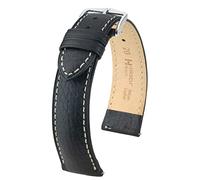 Hirsch Strap Boston M/L Leather Mens Watch Strap 01302150-2-20 (Bandbreedte: 20 mm)