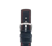 Hirsch Strap Grand Duke Black Large 22mm D HR-S-812
