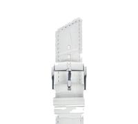 Hirsch Strap Princess White Medium 20mm - White HR-S-635