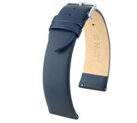 Hirsch Toronto Medium 03702180-2-16 mm - Unisex - Genuine Leather Blue 16 mm